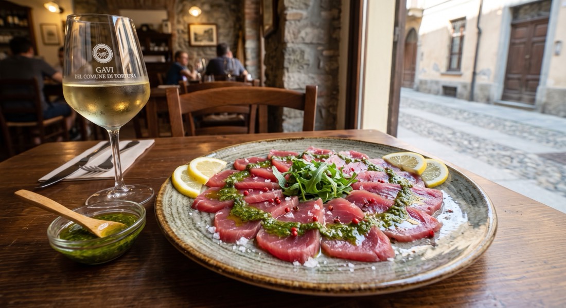 Carpaccio di tonno