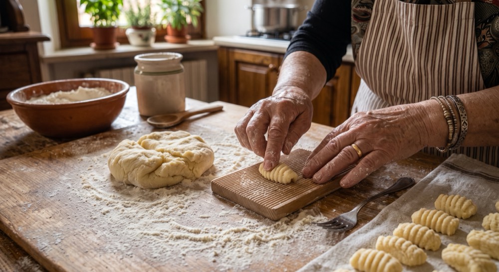 Gnocchi fatti a mano